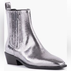 Silver Hold Me Down Boots
